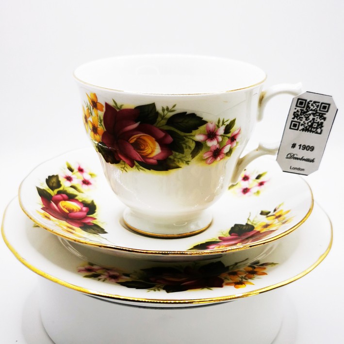 Grainsborough Trio Vintage Çay Boy Fincan Takımı
