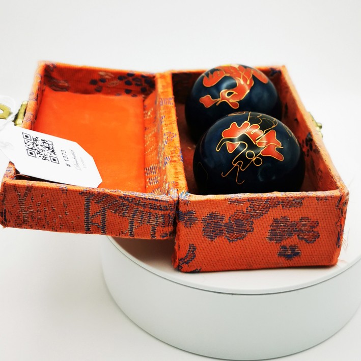Japanese Terracotta Colored Stress Balls Set in Special Box: Both Aesthetic and Functional