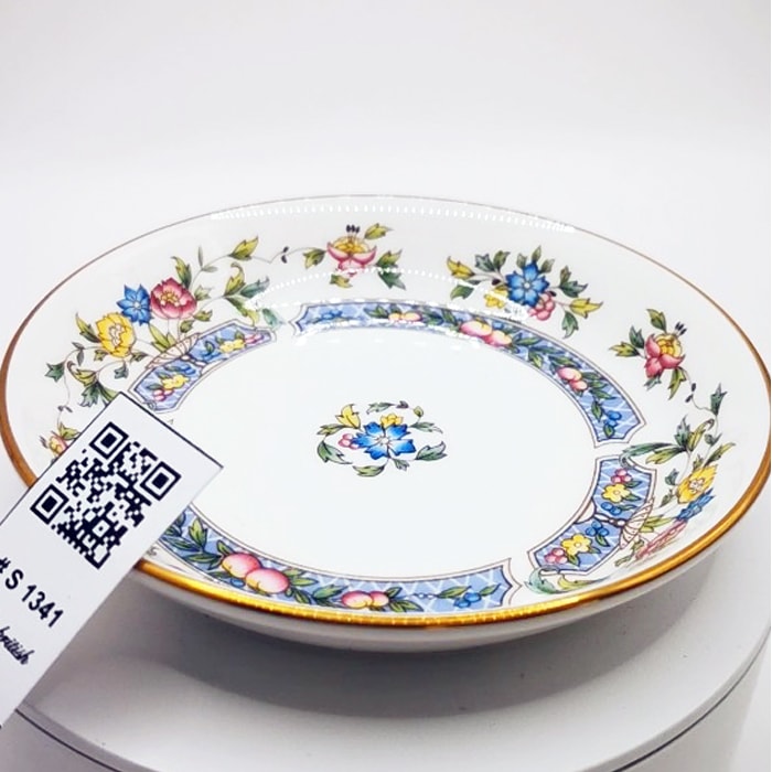 Royal Worcester çiçek desenli lokumluk,
