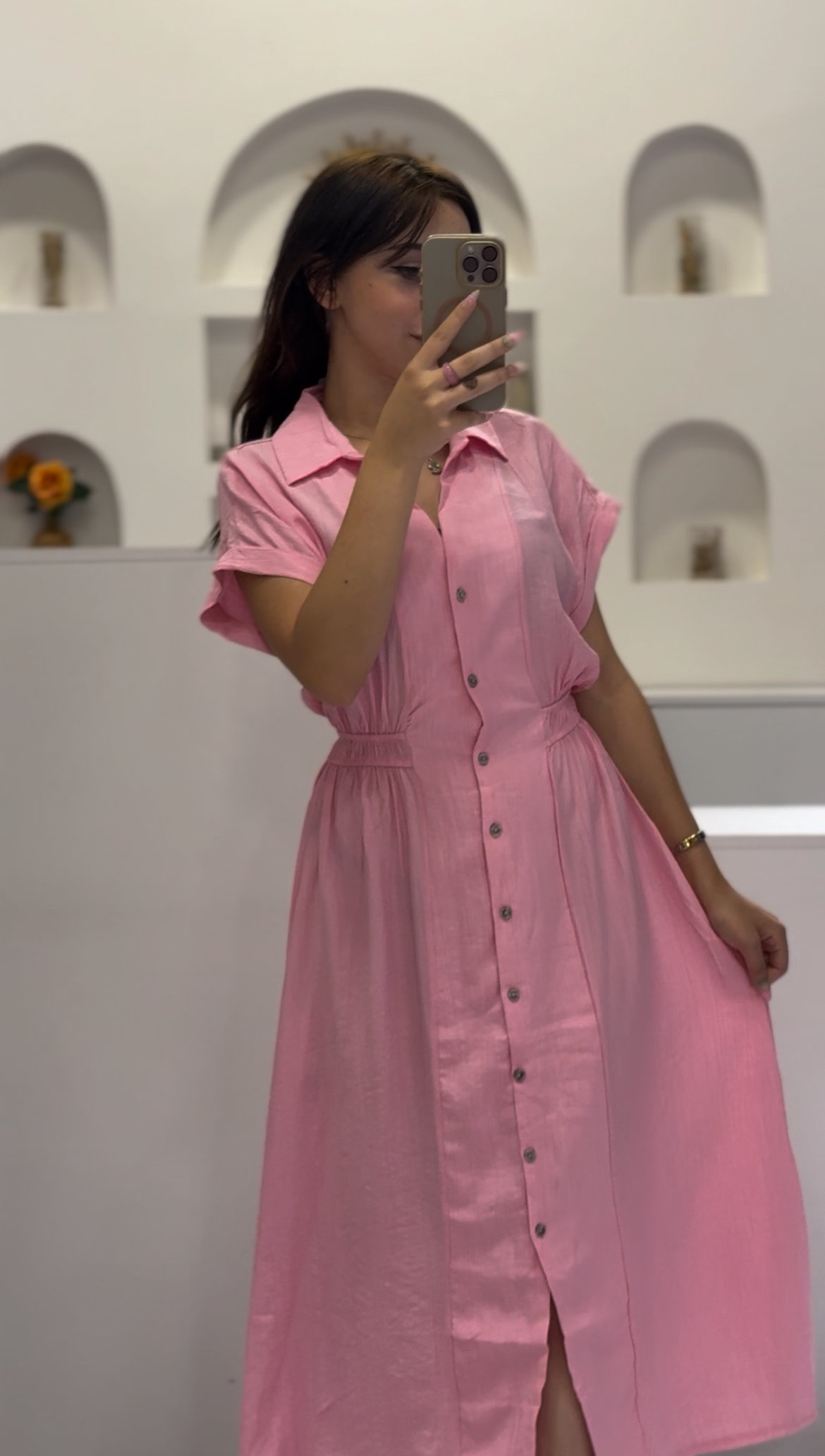 Pembe Elbise