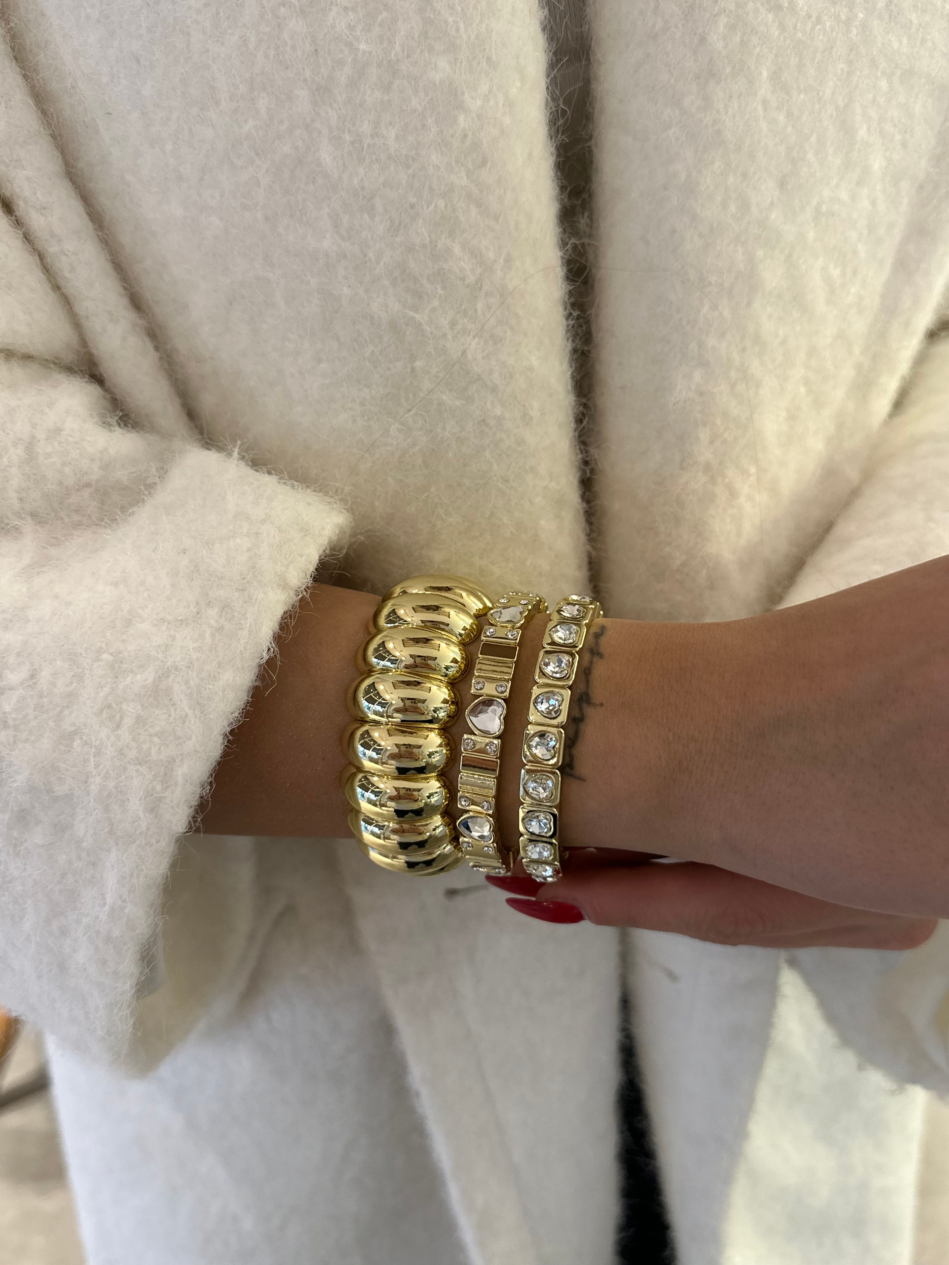 Gold lastikli özel seri bileklik 