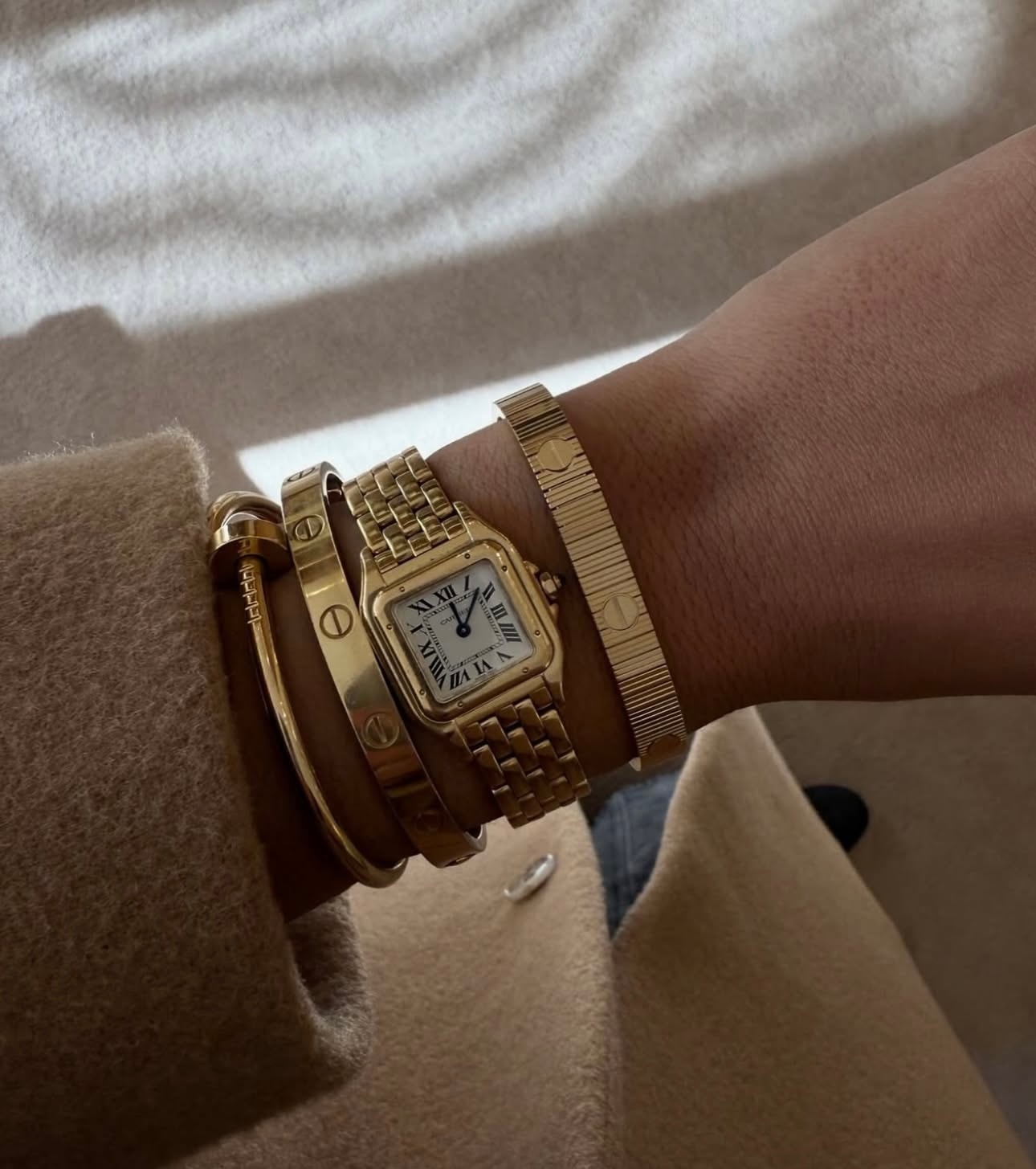 Marka model gold bileklik