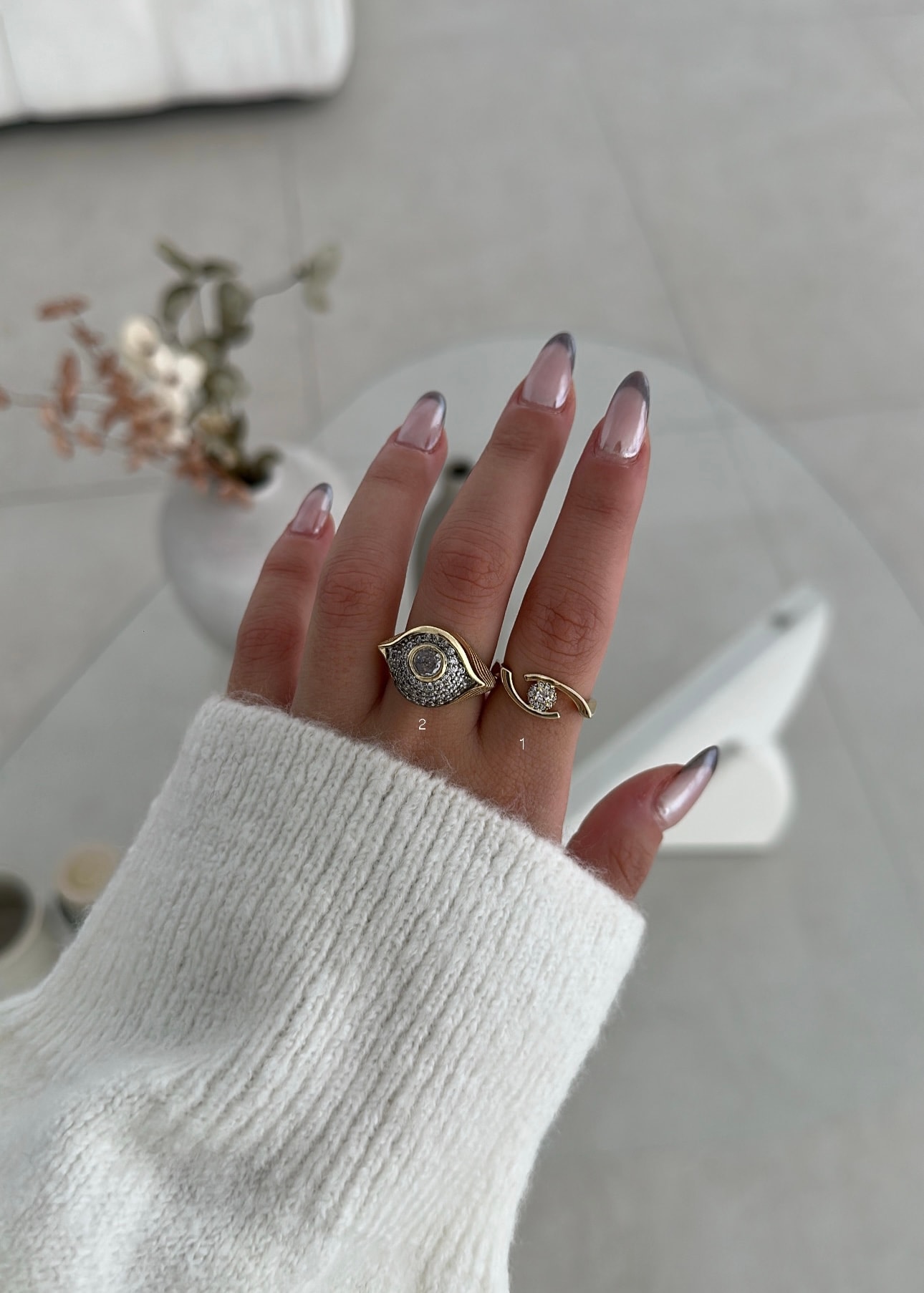 Premium seri tasarım yüzük 2