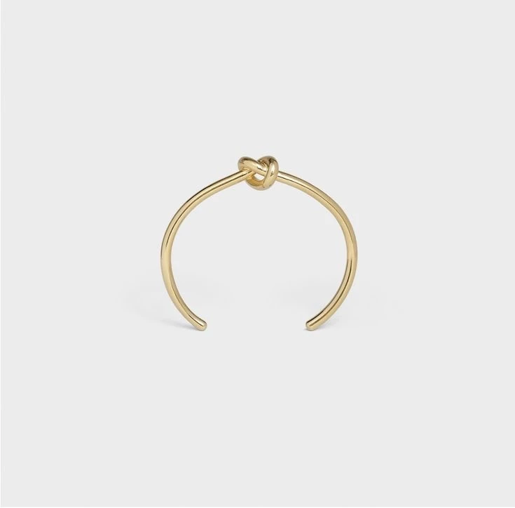 Düğüm detaylı ayarlanabilir bileklik 