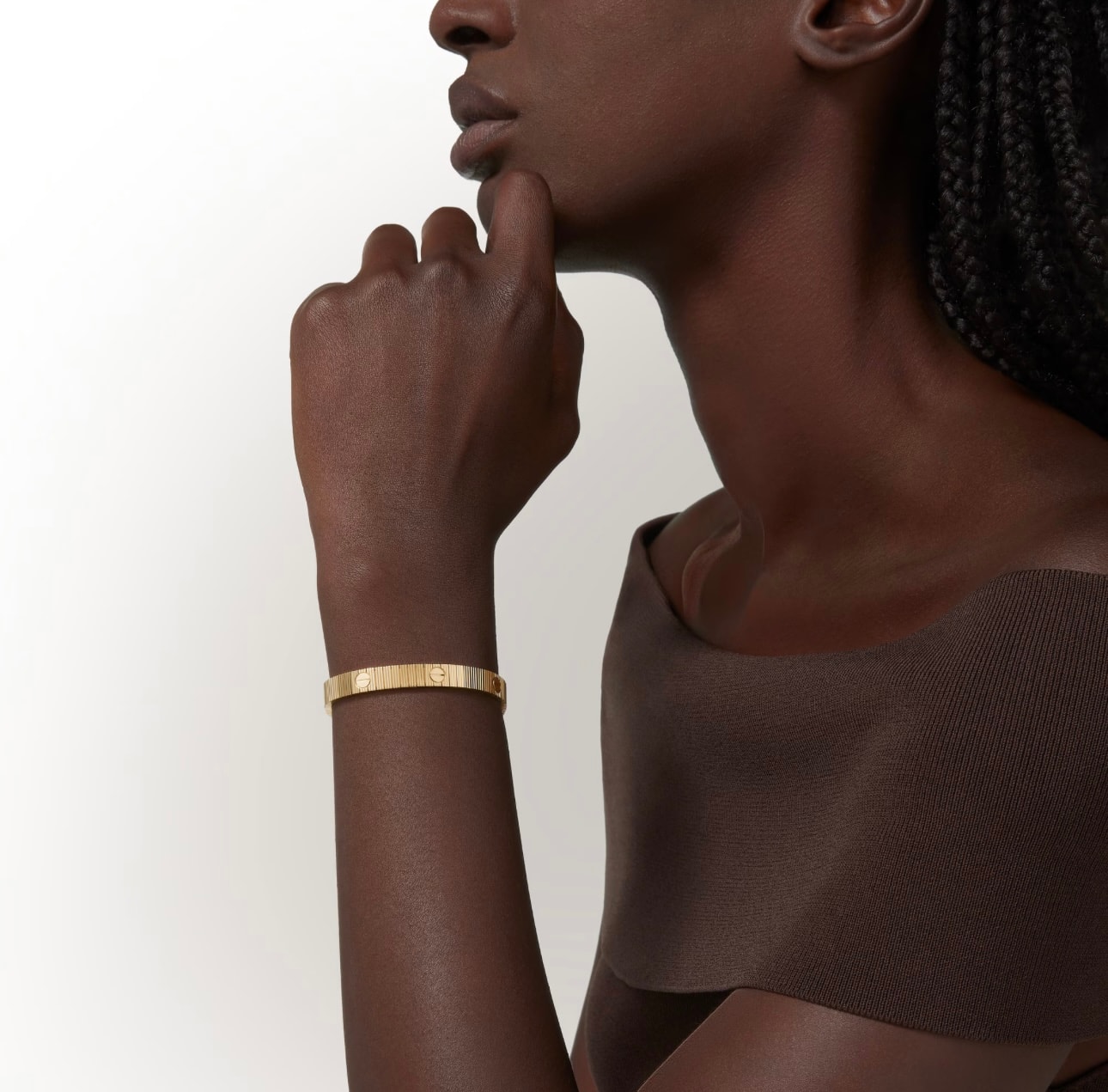 Marka model gold bileklik