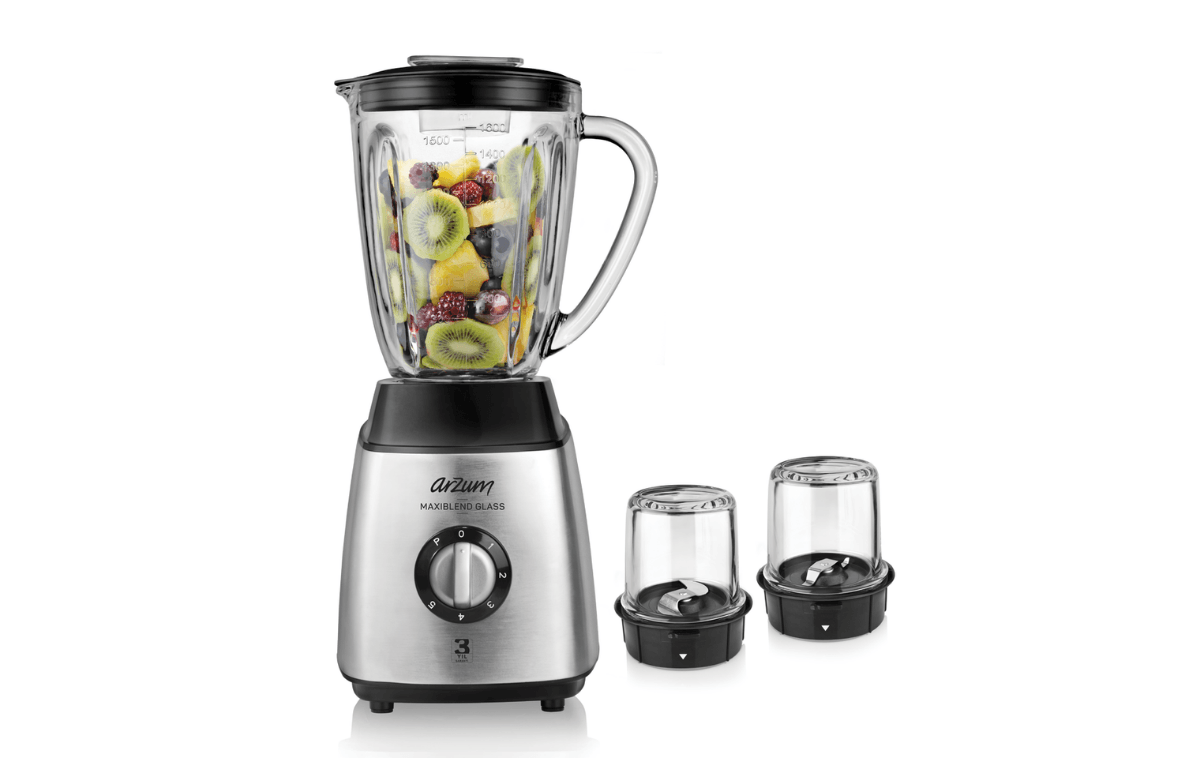 Arzum Ar1056 Maxıblend Glass Sürahi Blender Paslanmaz Çelik