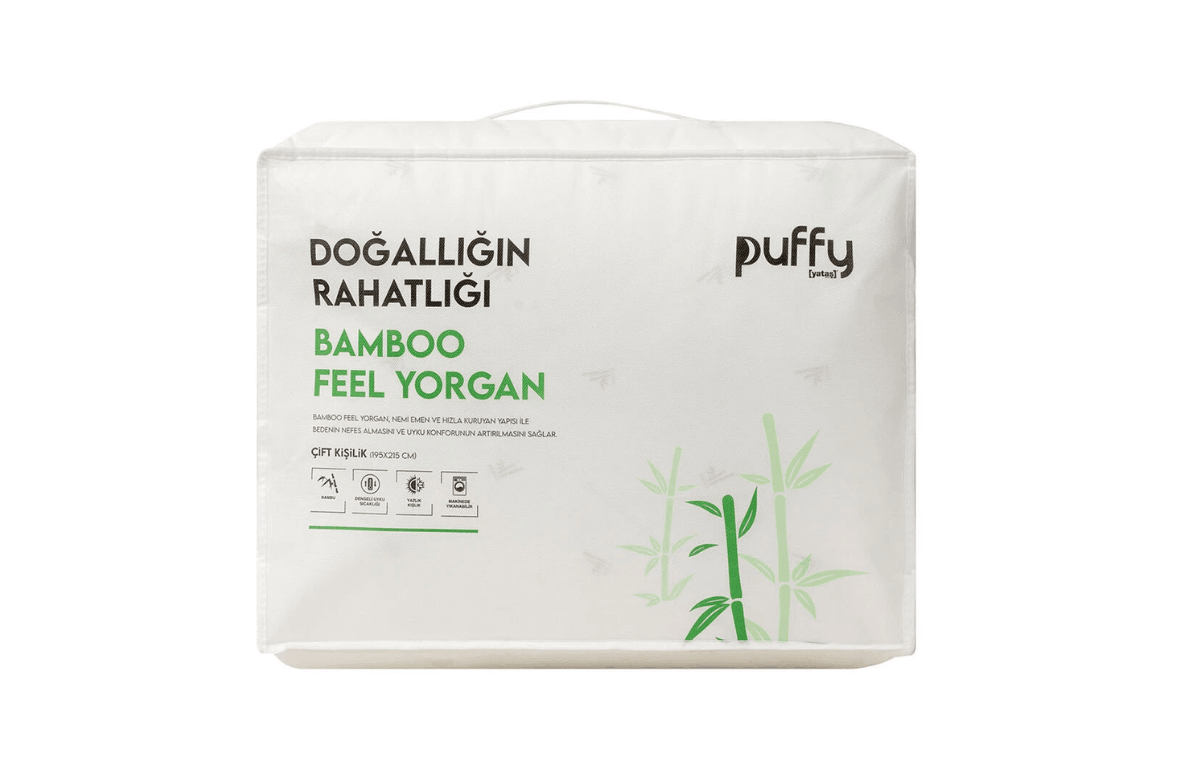  Puffy Bambu Feel Tek Kişilik Yorgan 155x215