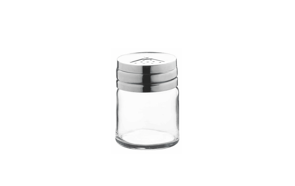 Paşabahçe Basic Tuzluk Biberlik Baharatlık Metal Kapaklı Set - 1109074