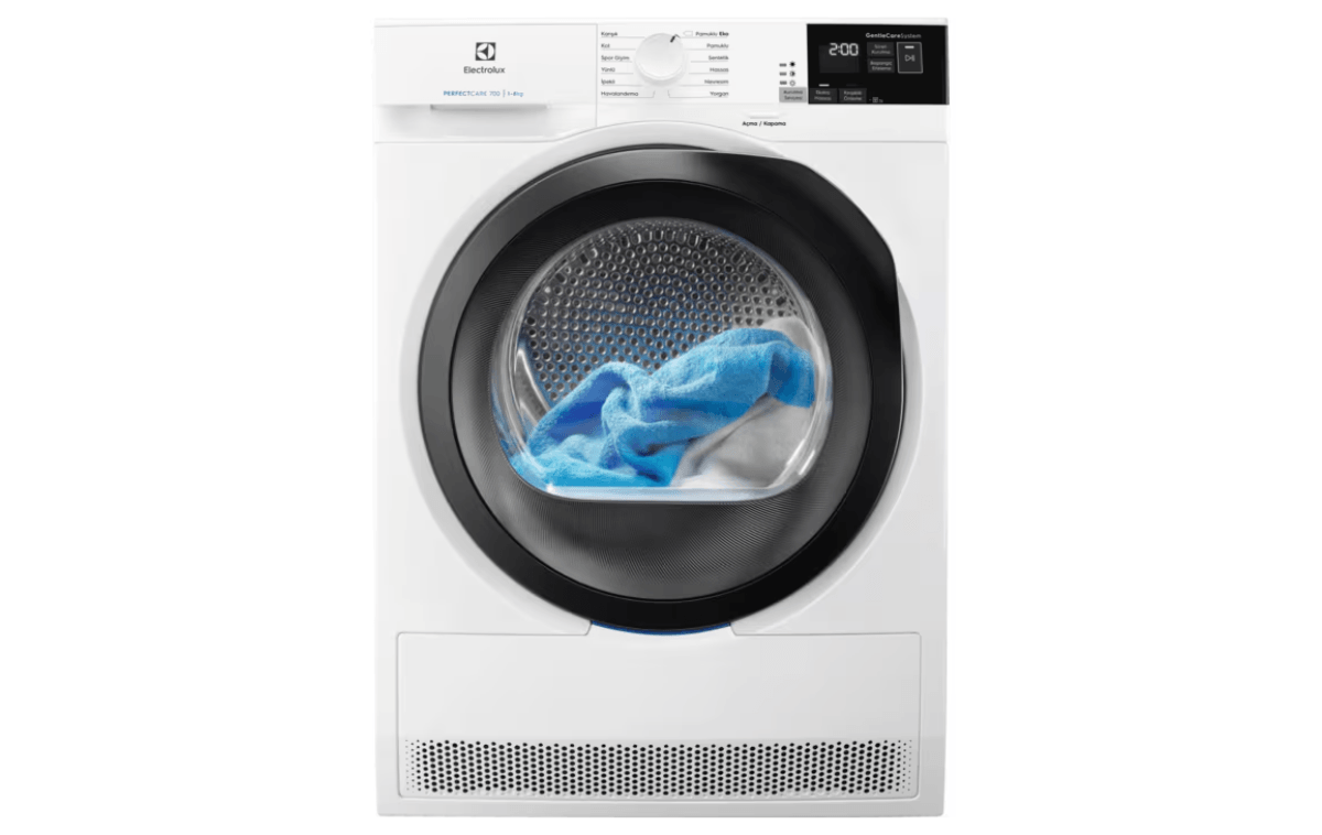 Çamaşır Kurutma Makinesi 8 kg - Electrolux EW7H458ST PerfectCare 700
