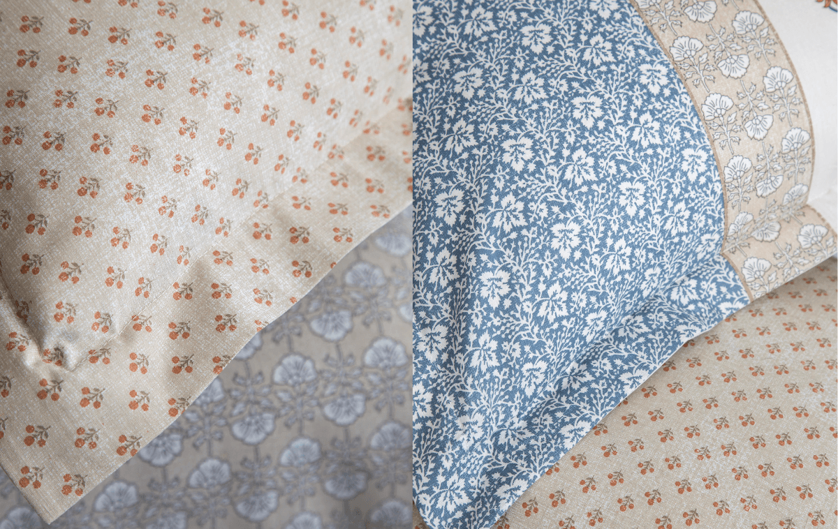 Apricitas Hazel Çift Kişilik Komple Set Indigo