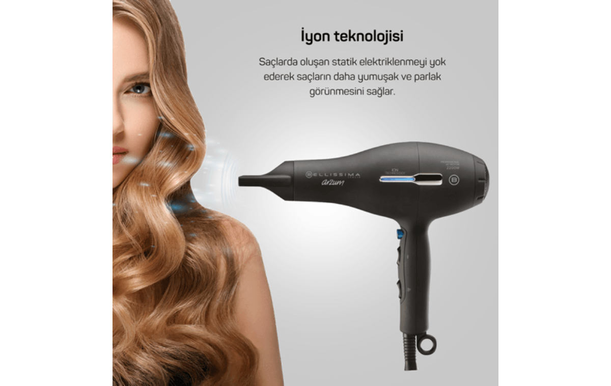 İyonlu Saç Kurutma Makinesi - Arzum AR5003 Profesyonel 2200W