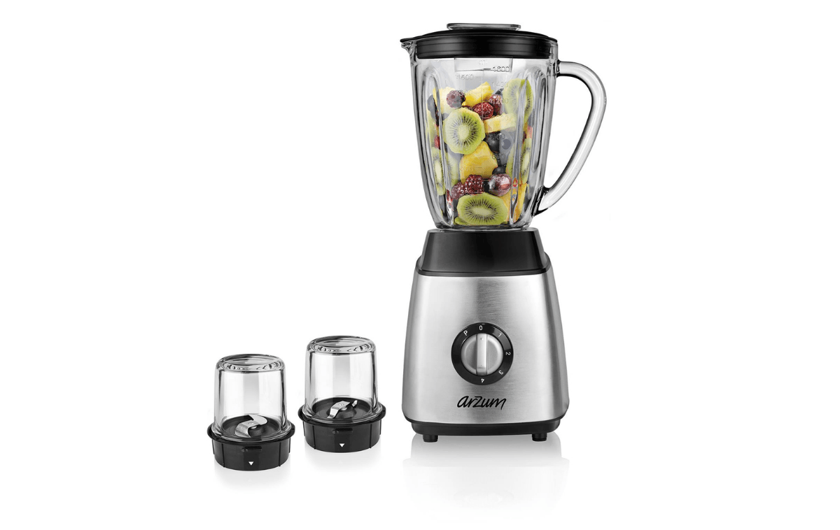 Arzum Ar1056 Maxıblend Glass Sürahi Blender Paslanmaz Çelik