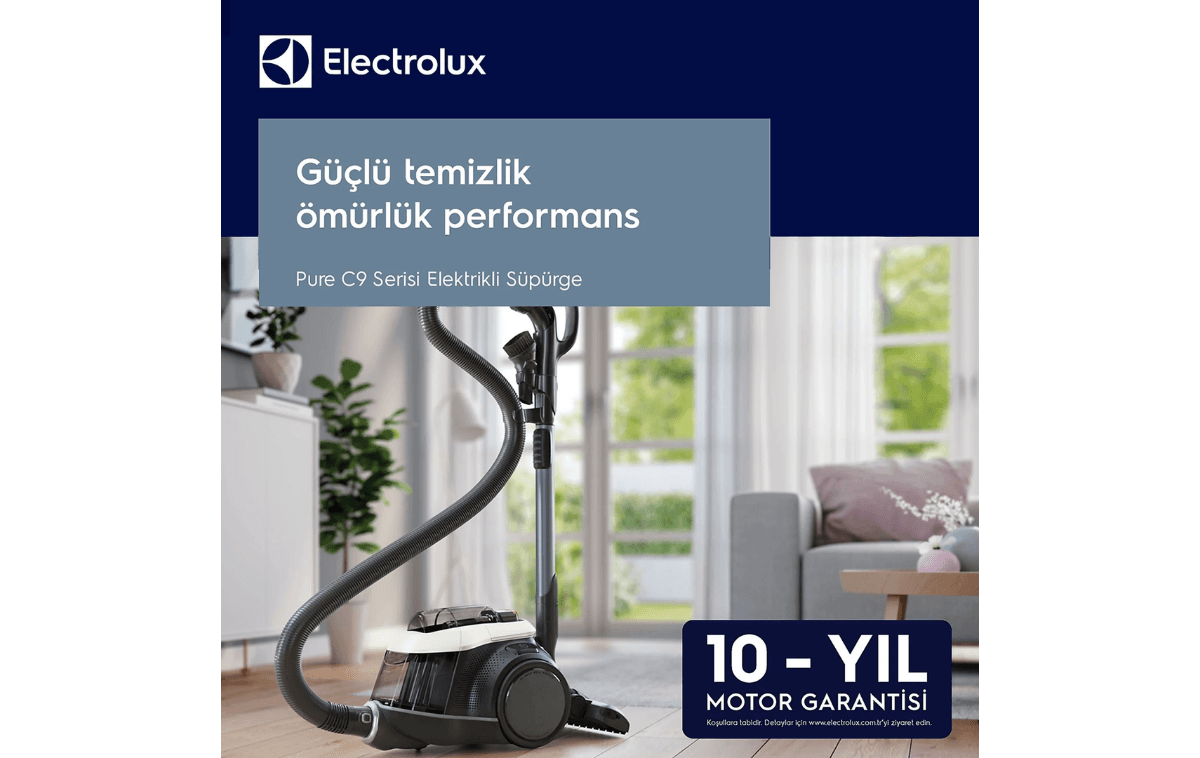 Electrolux Pure C9 PC91-ALRGT 650 W Toz Torbasız Süpürge