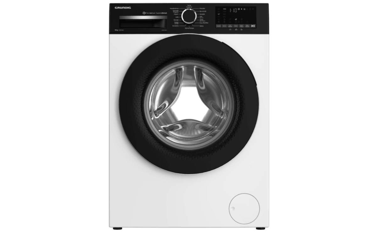 Grundig Gpwm 102643 10 Kg 1200 Devir Çamaşır Makinesi Beyaz