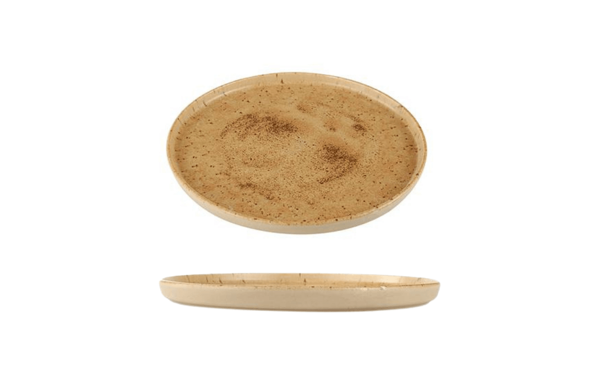 Porland Stoneware Natura Düz Tabak 16Cm