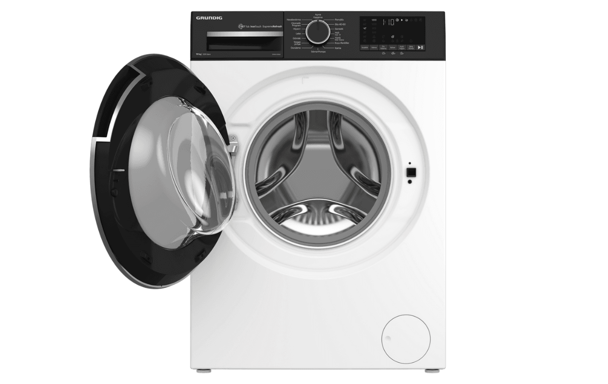 Grundig Gpwm 102643 10 Kg 1200 Devir Çamaşır Makinesi Beyaz