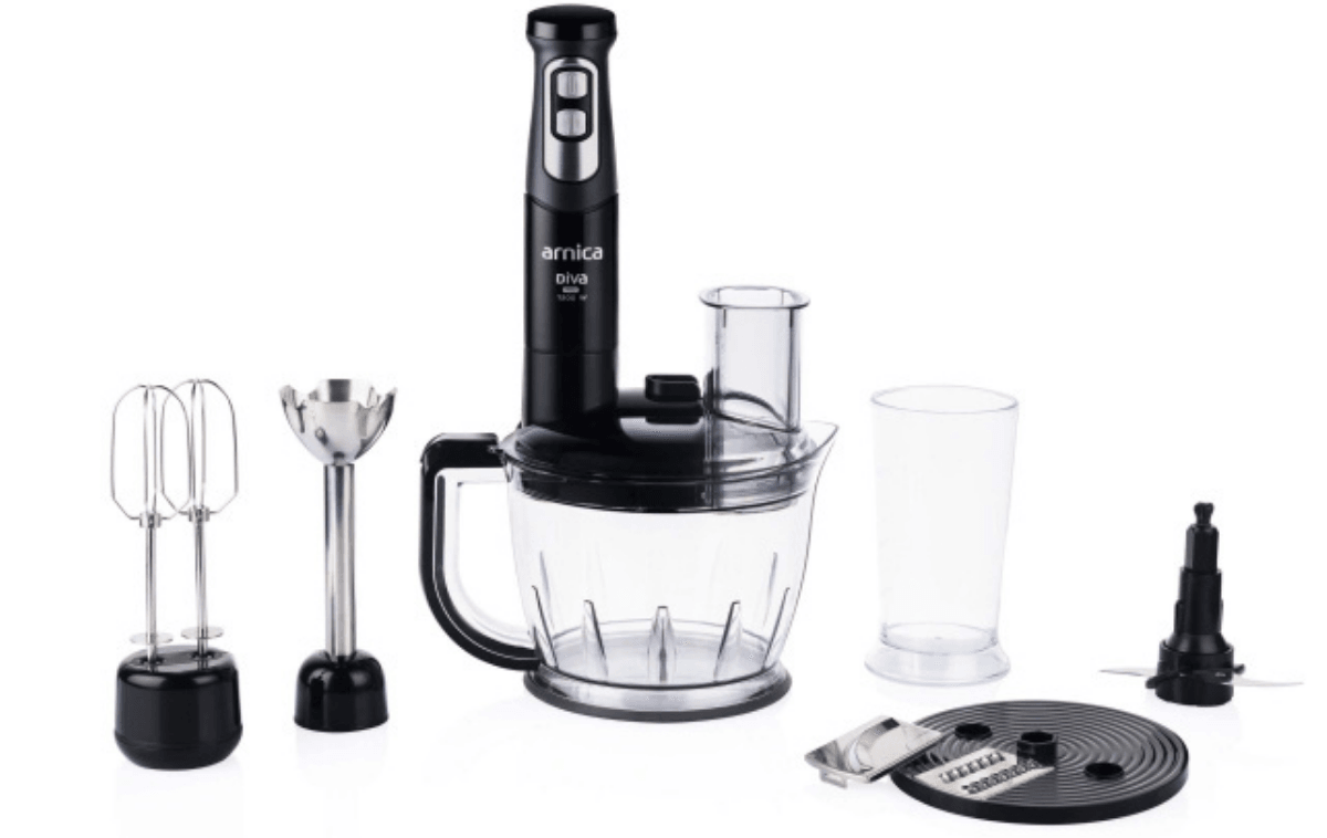 Rendeli El Blender Seti - Arnica GH21803 Diva Pro Siyah