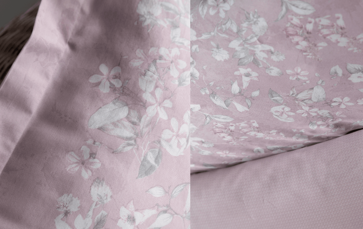 Apricitas Franny Çift Kişilik Elegance Saten Nevresim Takımı Rose