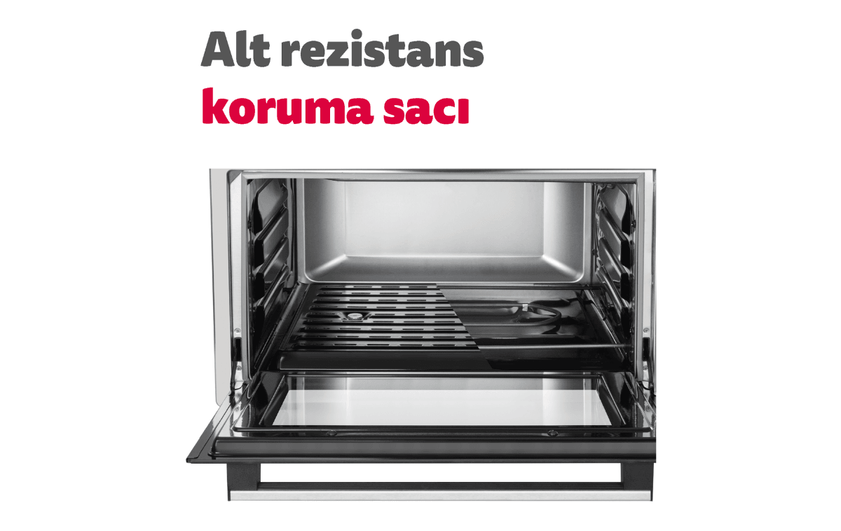 Midi Fırın 45 Lt İnox - Simfer 4559 