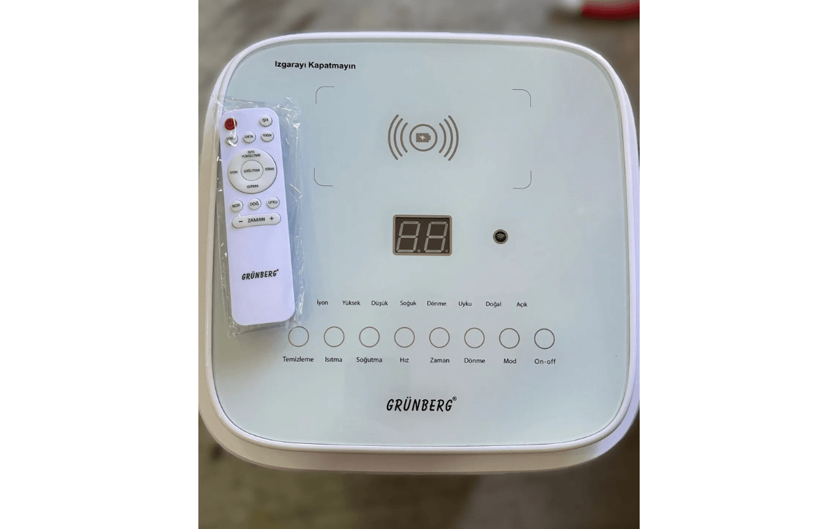 Grünberg Gk300 Uzaktan Kumandalı Hava Soğutucu Vantilatör