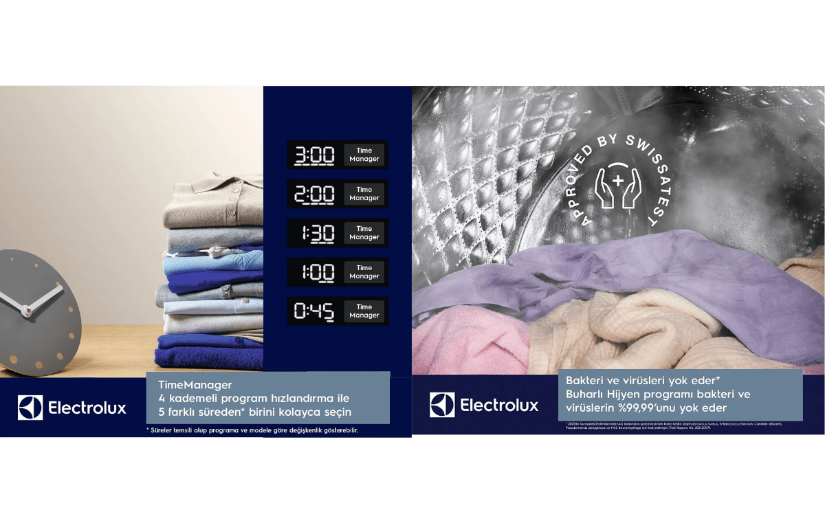 Electrolux Ew7W4492T 700 Serisi Steamcare 9/5Kg 1400 Devir Buharlı Kurutmalı Çamaşır Makinesi