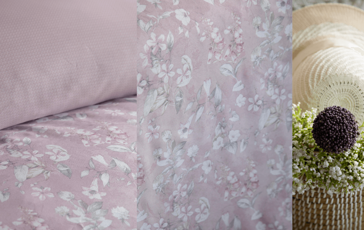 Apricitas Franny Çift Kişilik Elegance Saten Nevresim Takımı Rose