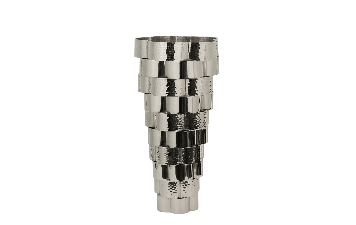 Hanzade Konsept Metal Skylar Vazo 21x46 Cm - AK.KE0019