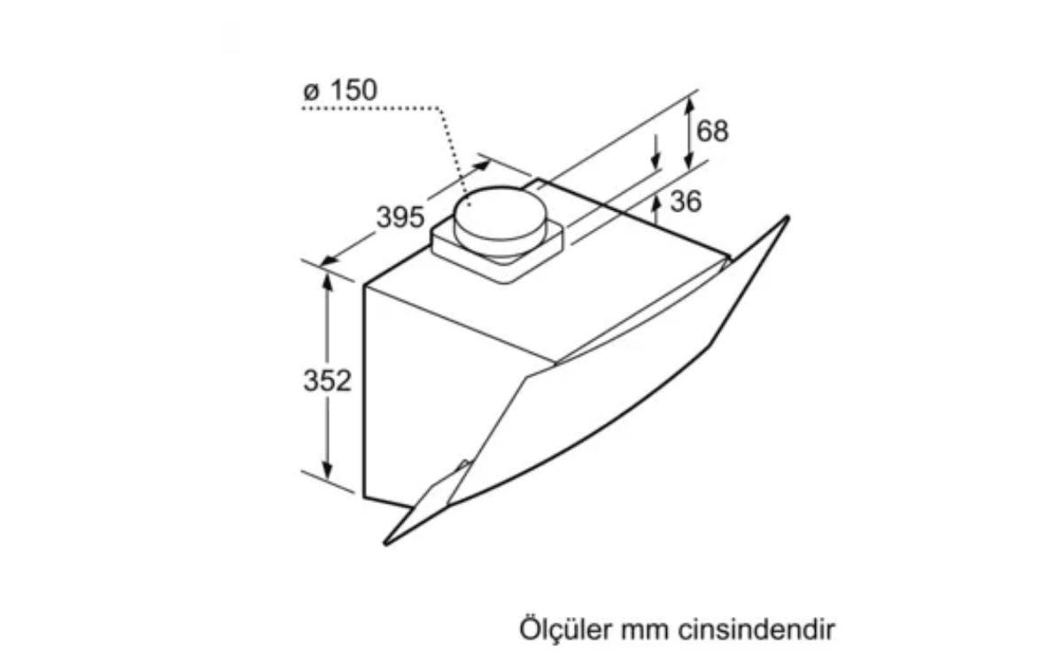 Profilo Dve6G520 Davlumbaz