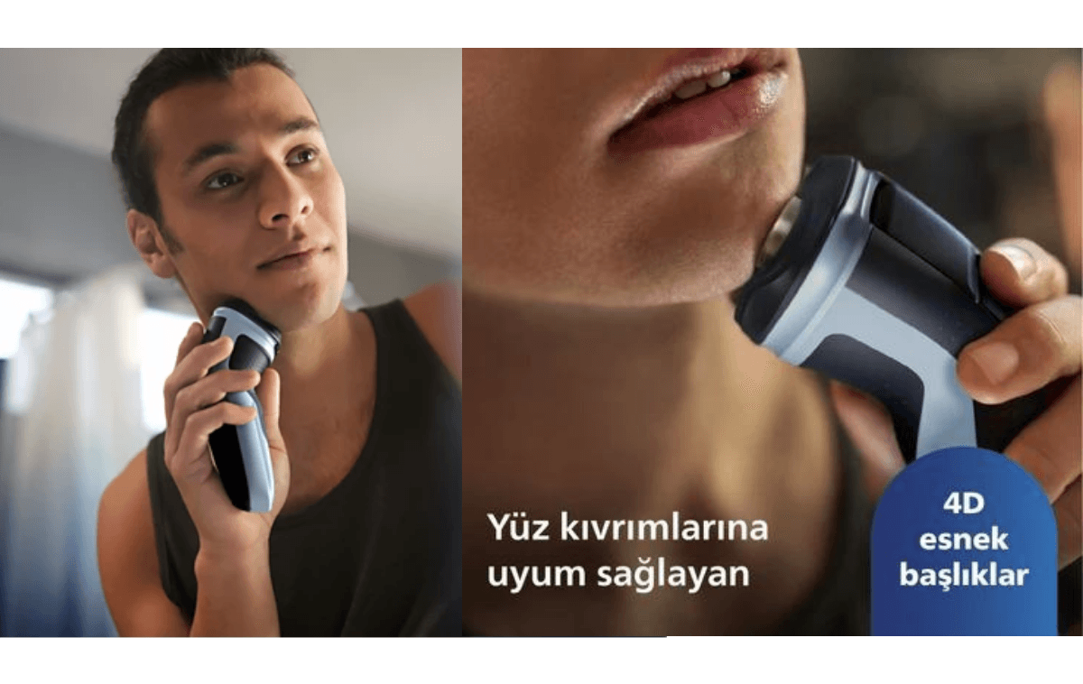 Philips 3000X Serisi X3063/00 Islak Kuru Traş Makinesi