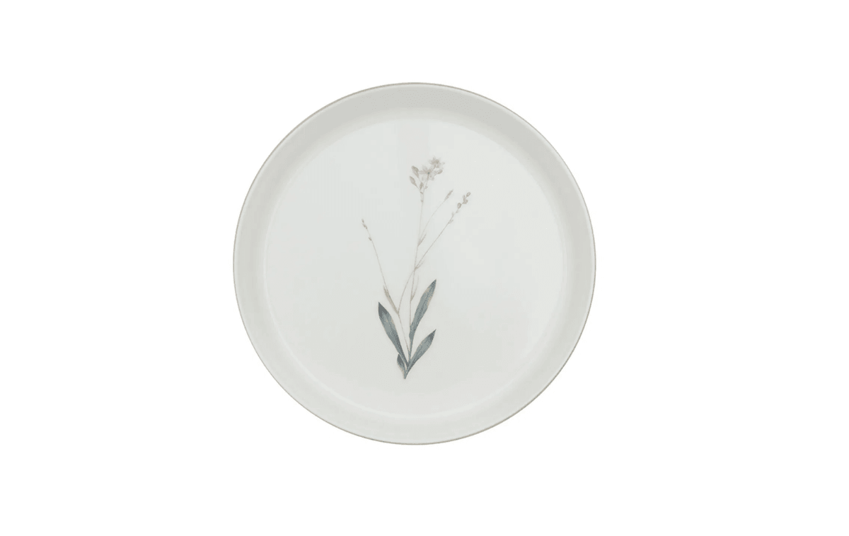 Porland Botanical Dörtlü Çukur Tabak Seti 19 cm