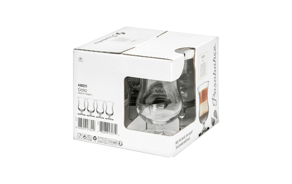 Paşabahçe Gala Ayaklı Çay Bardağı 125 Cc - 1048400 