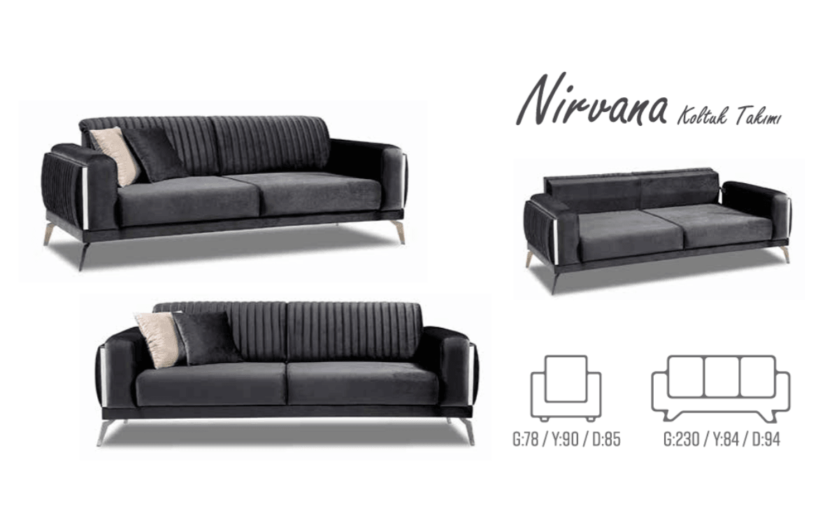 Nirvana Koltuk Takımı 3+3+1 - VLR