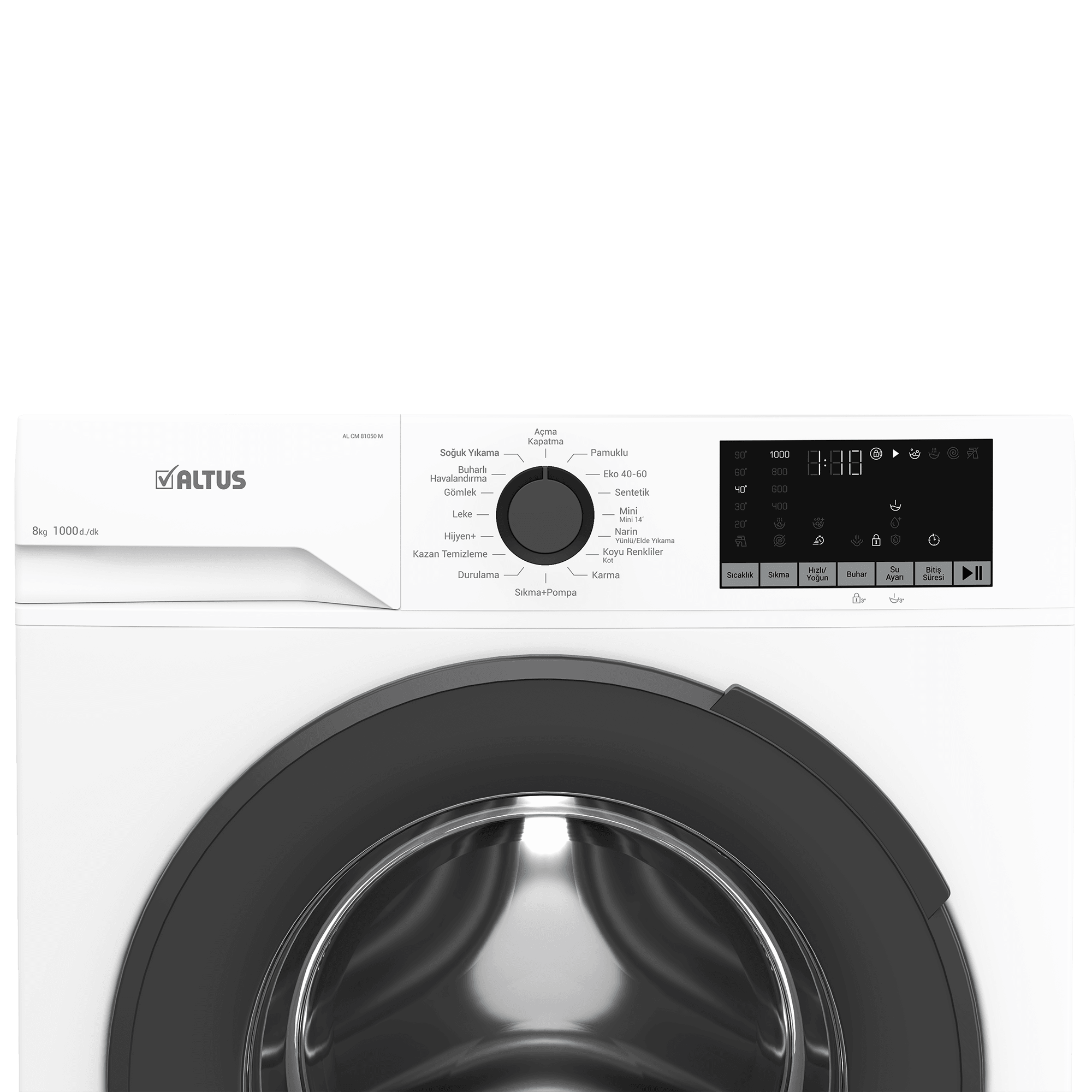 Altus AL CM 81050 1000 Devir 8 kg Çamaşır Makinesi