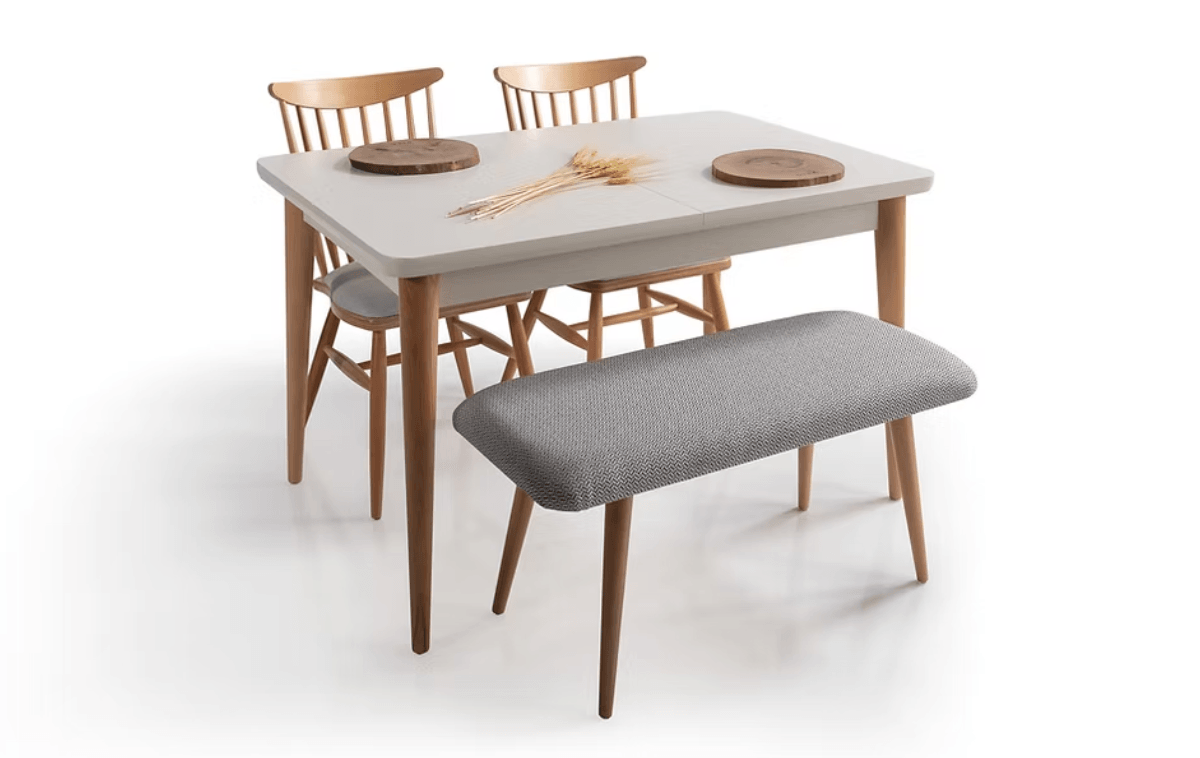 Retro Sırtsız Bench - DK