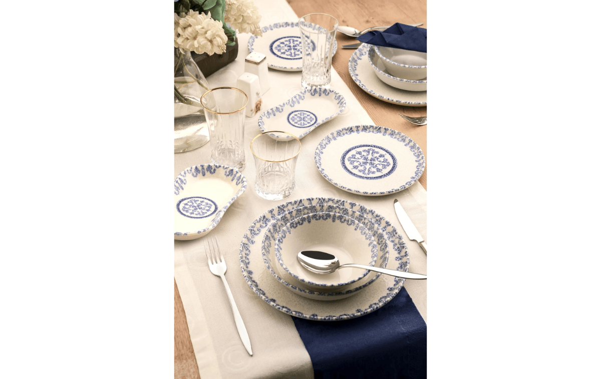 Noble Life Blue Dream 27 Parça Yemek Takımı - N25003