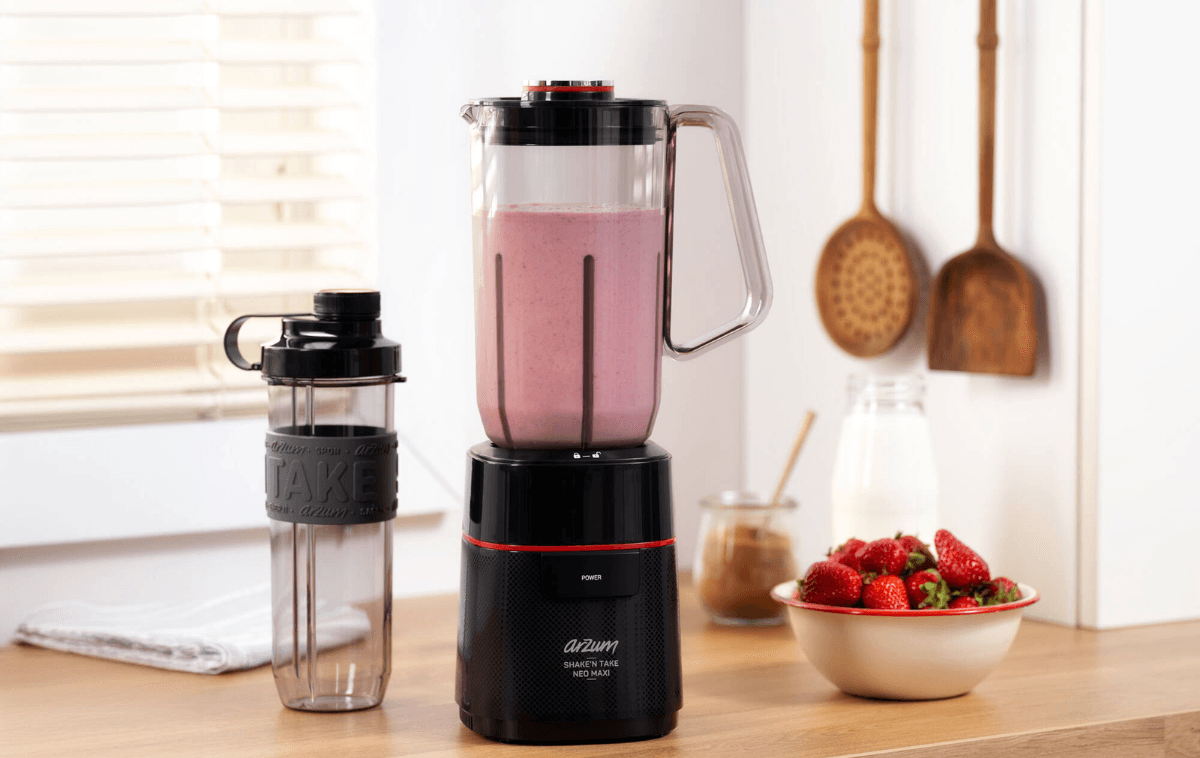 Shake'N Take Neo Maxi Kişisel Sürahi Blender Siyah - Arzum AR1174 