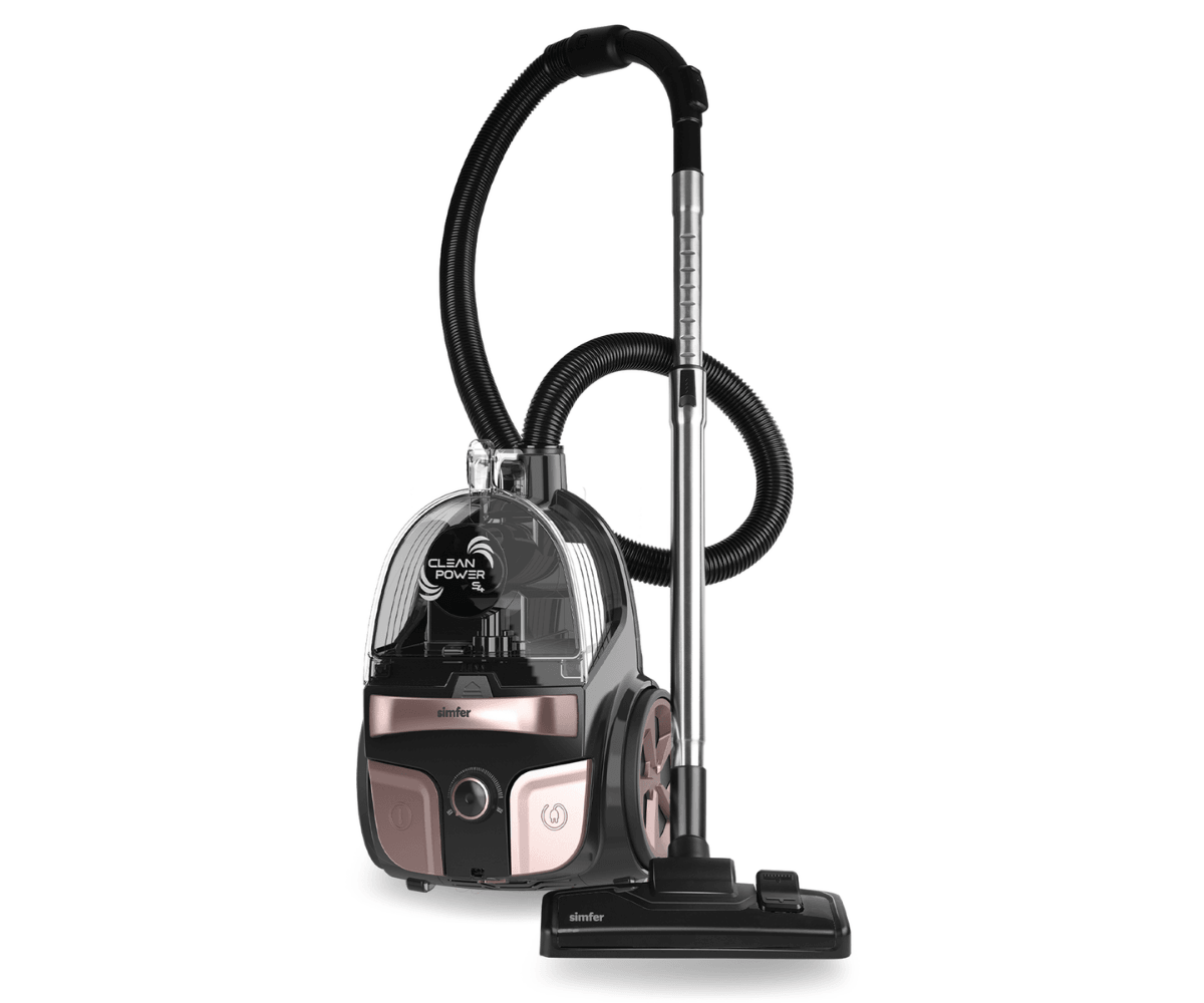 Toz Torbasız Rosegold Elektrikli Süpürge - Simfer SK6301 800W