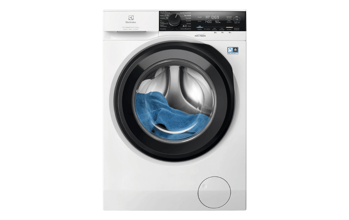 Electrolux Ew7W4492T 700 Serisi Steamcare 9/5Kg 1400 Devir Buharlı Kurutmalı Çamaşır Makinesi