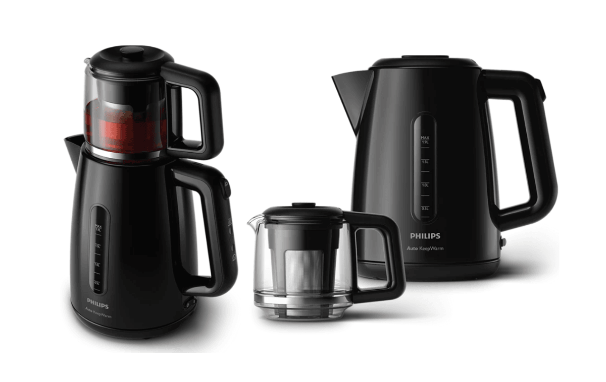 Izgara ve Tost Makinesi + Çay Makinesi Hediyeli - Philips Bxa0057/00 (Hd6301/90+Hd7301/00)
