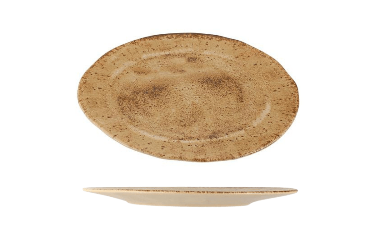 Porland Stoneware Natura Düz Tabak 29Cm