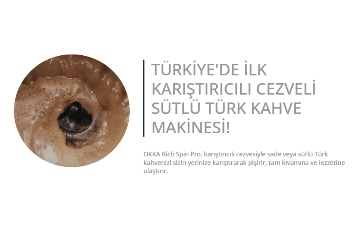 Arzum Okka Rich Spin Pro OK0020 Türk Kahve Makinesi
