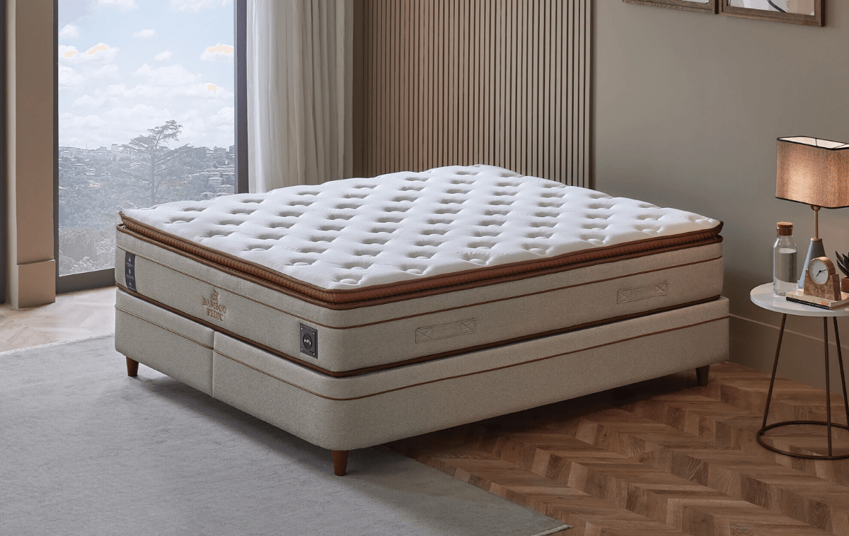 Puffy Bamboo Pedic Pedli 160x200 Yatak