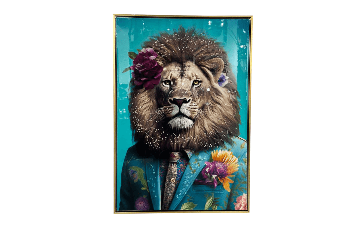 Hanzade Konsept Aslan Tablo 63x3.5x93 Cm - AK.JV0002