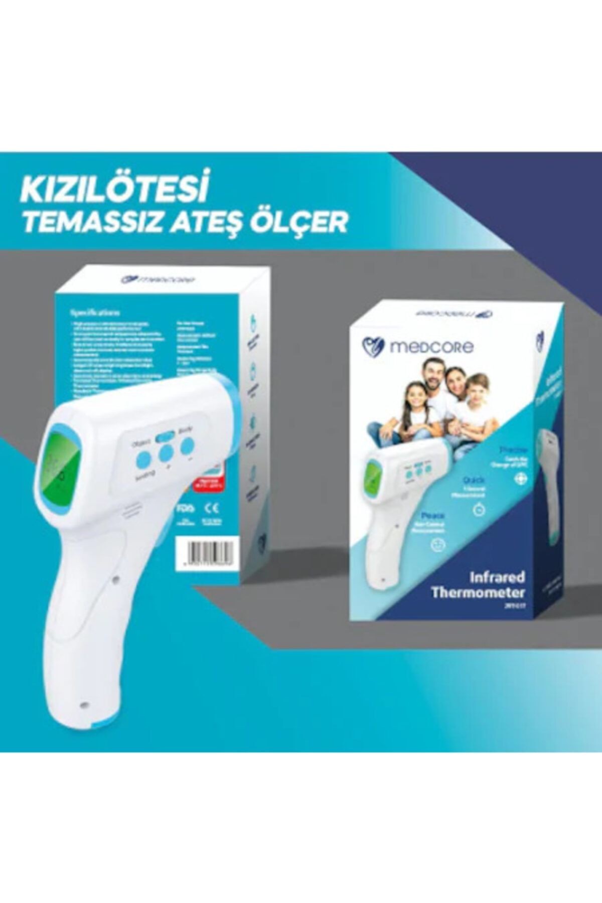 Ateşölçer - JRT017 Medcore