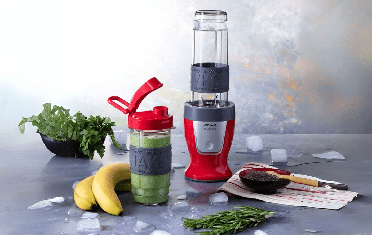 Arzum Ar1032 Shake'N  Take Kişisel  Blender - Kırmızı