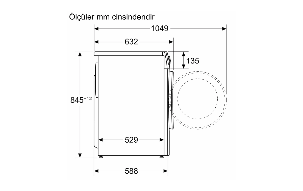 9 Kg Çamaşır Makinesi - Profilo CGA142X0TR