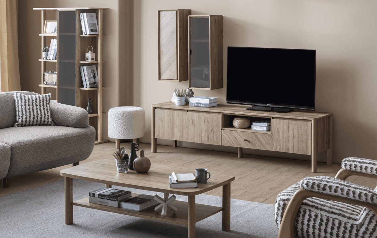 Mona TV Ünitesi Sunta Kapaklı Üst Modül - GLM