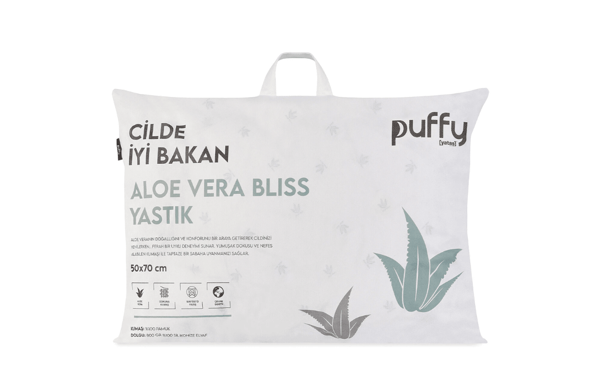 Puffy Aloe Vera Bliss Yastık 50x70 cm