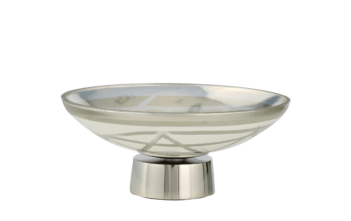 Hanzade Konsept Arctic Ayaklı Meyvelik Büyük 25x25x11 Cm - AK.IX0217