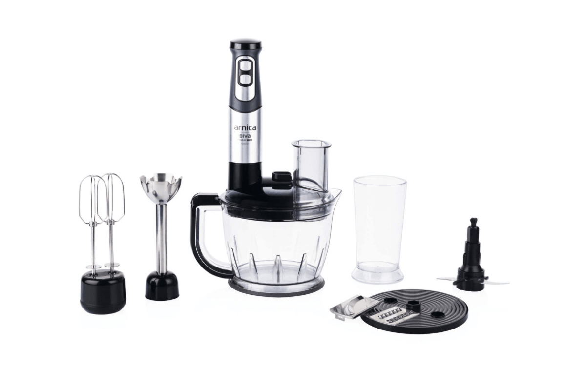 Arnica Gh21801 Diva Trend Pro Rendeli El Blender Seti Gümüş